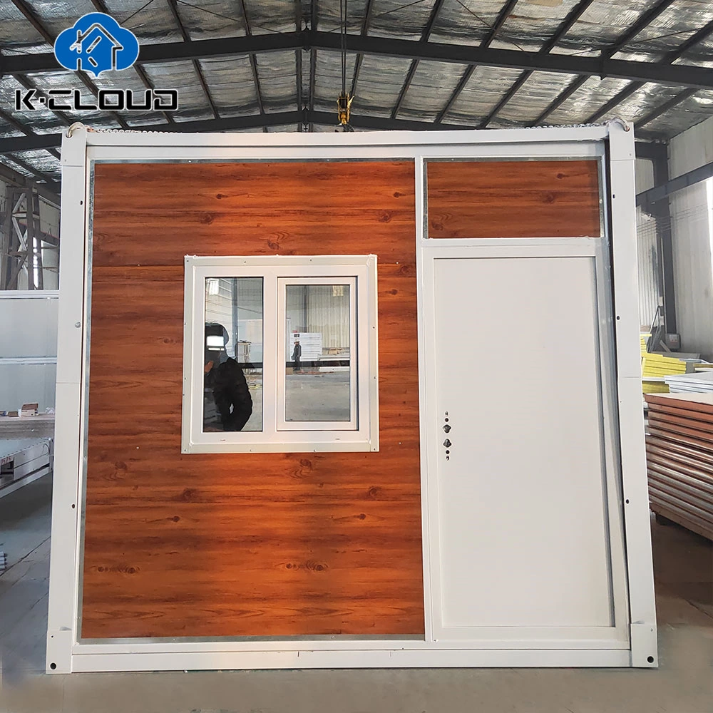 Wholesale Standard Container Prefabricated Folding House Mobile Office Building Hurricane Proof Portable Foldable Home Post-disaster housing