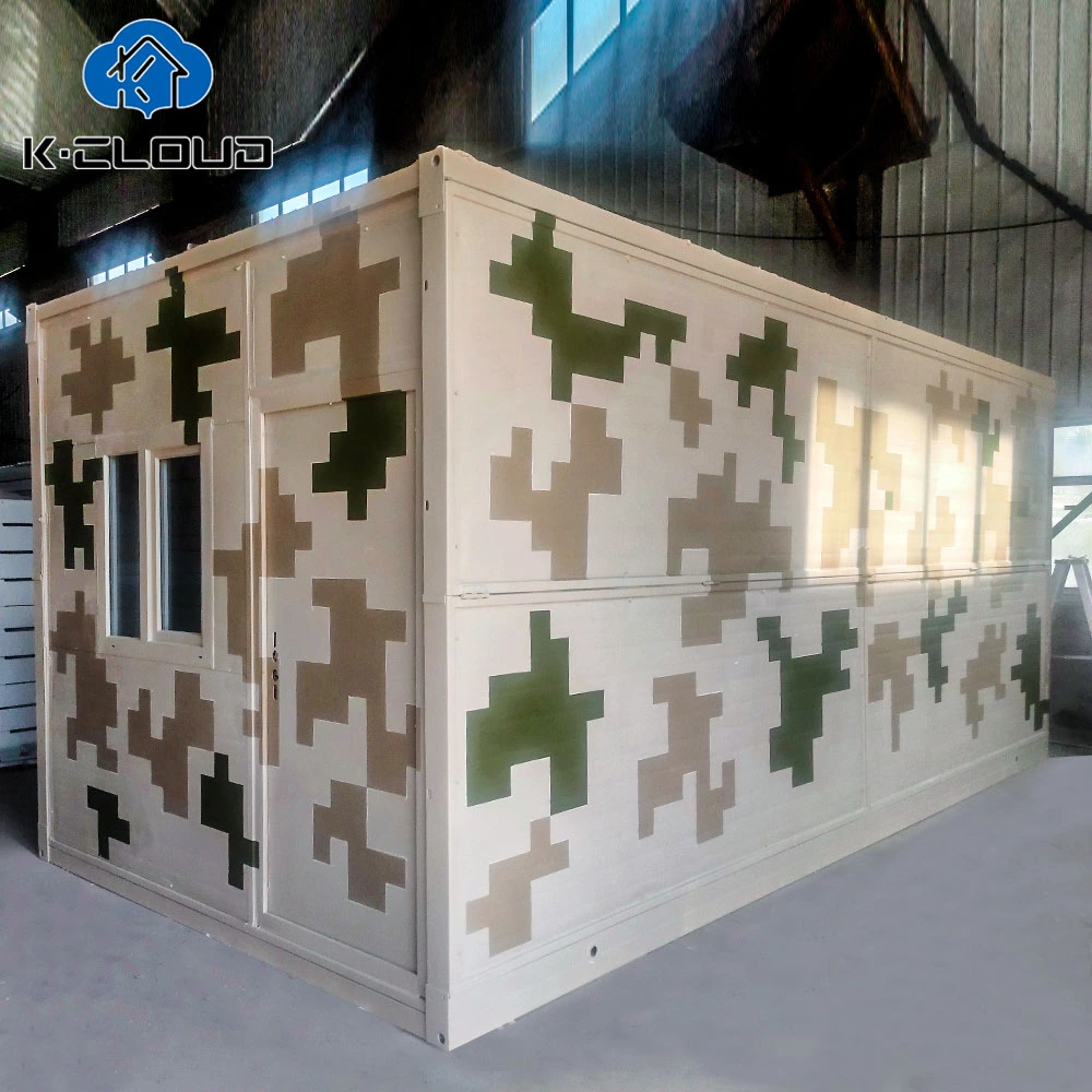 Security Movable Portable Prefabricated Foldable House Waterproof Folding Container Home Casas Contenedor Post-disaster housing