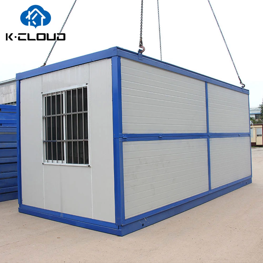 Wholesale Standard Container Prefabricated Folding House Mobile Office Building Hurricane Proof Portable Foldable Home Post-disaster housing